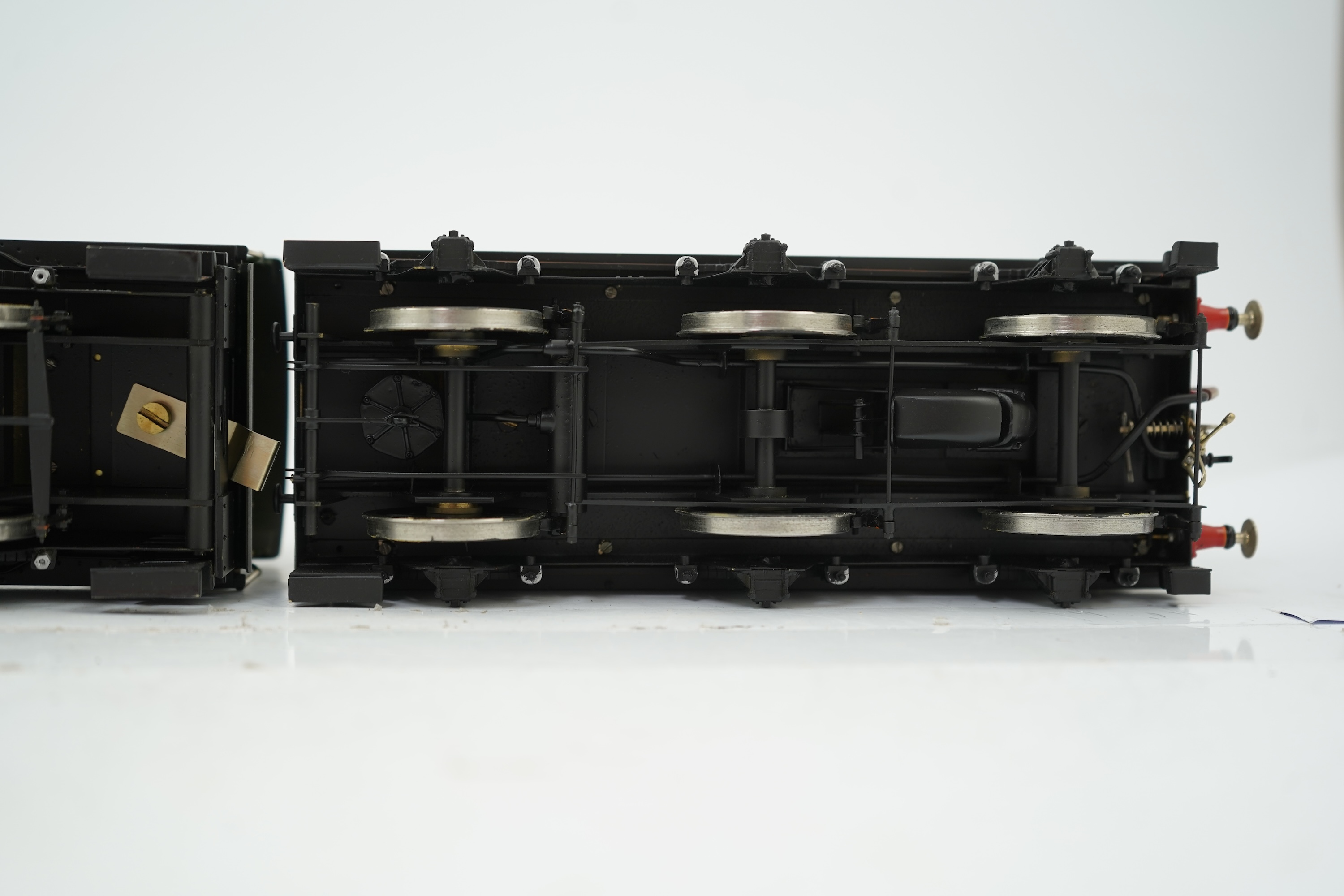 A Gauge One model of GWR Star Class prototype, North Star 40, 4-4-2 tender locomotive, constructed, painted and lined to a very high standard, with a high level of detail, unpowered and with cab interior unpainted.
